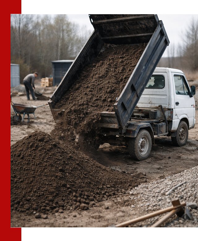 Аренда минисамосвала в Миассе для доставки сыпучих материалов