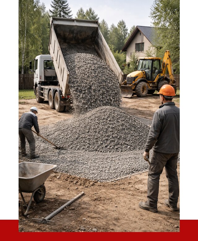 Отсыпка участка щебнем в Миассе от 6611 р. ПРОНЕРУДМсс