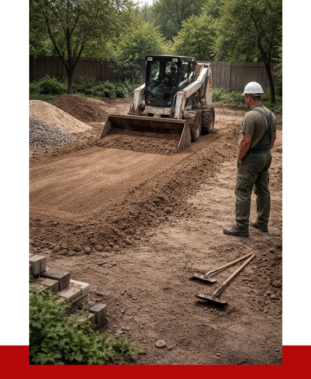 Выравнивание участка под ключ в Миассе от 3560 р. | ПРОНЕРУДМсс